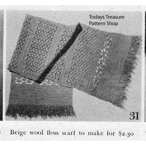 Free Wool Scarf Crochet Pattern