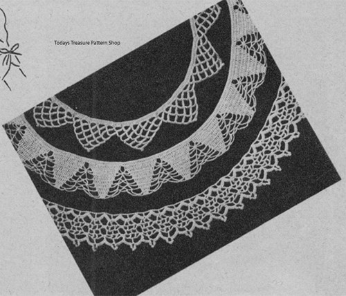 Crochet Trim Edgings, Free Pattern