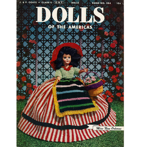 Coats Clark's Book 284 Dolls of the Americas