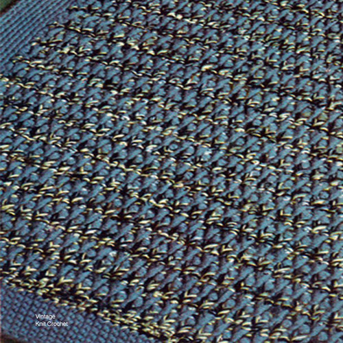 Vintage Tweed Crocheted Rug Pattern, Cape Cod