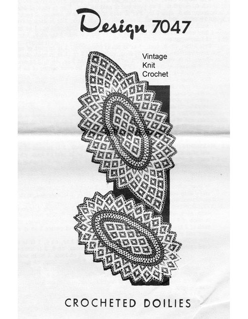 Spiderweb Crocheted Doilies Laura Wheeler 7047