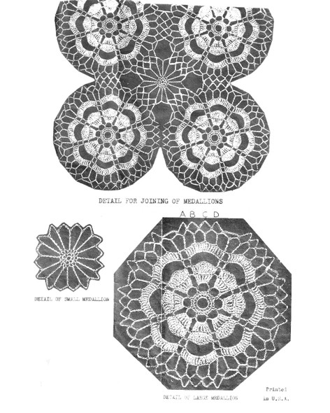 Crochet Motif pattern illustration