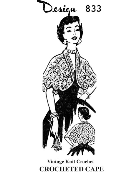 Pineapple Cape Crochet Pattern