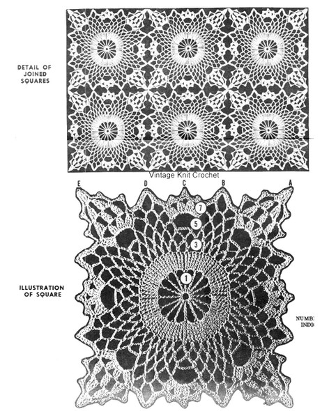 Illustration of Square Joined, Design 7293