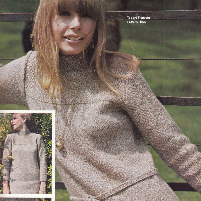 Long Sleeve Bed Jacket Knitting Pattern