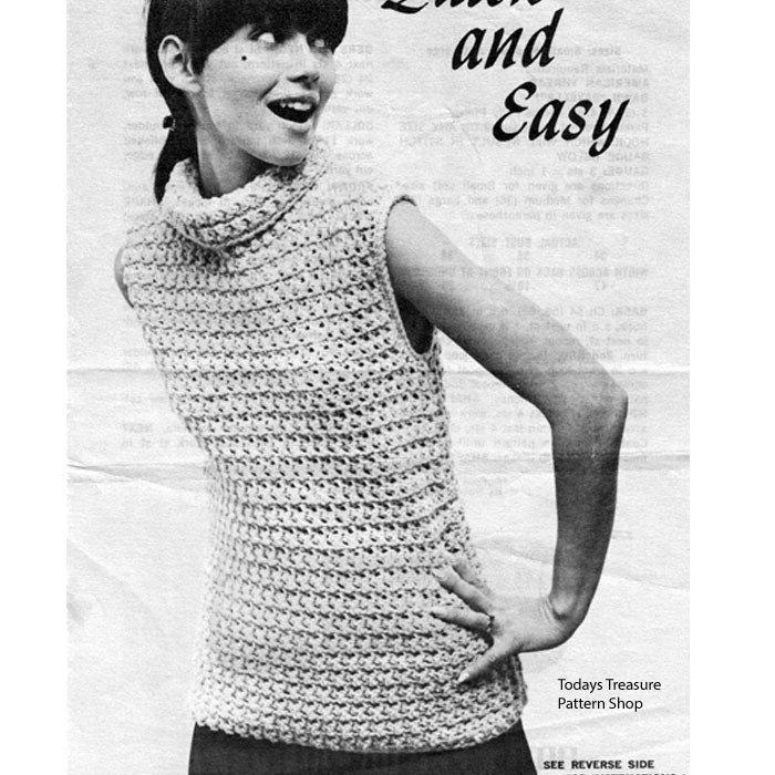 Circles Crochet Shell Top main image 1
