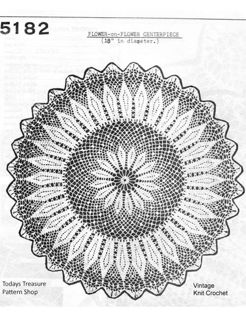 PDF Crochet Patterns, Japanese e-Book, 97 crochet projects, doily, flower,  edging, triangle, applique, no.029