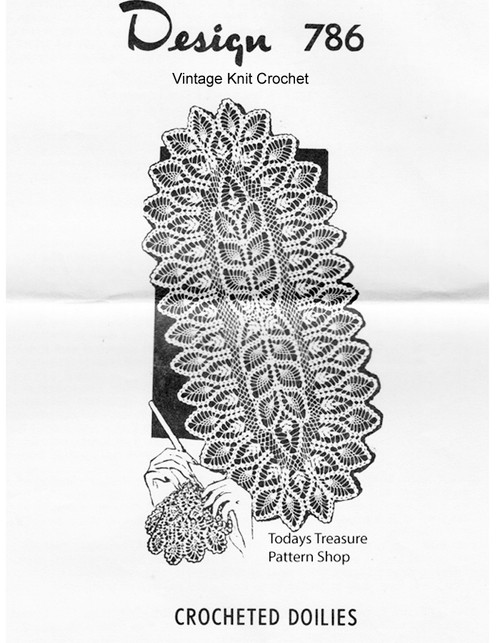 Vtg Crochet Wheel Doily Pattern Small Large Mail Order Design 953 Laura  Wheeler