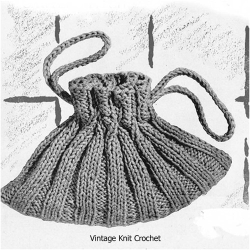 Free Knitting Pattern for Easy Garter Stitch Backpack