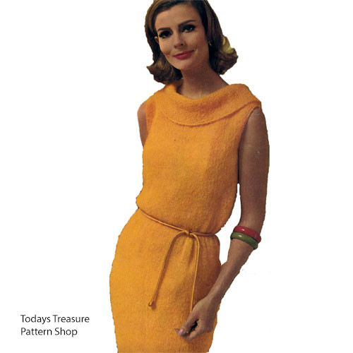 sleeveless turtleneck dress pattern