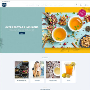 Jenier World of Teas Launch Improved Website