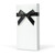 Customised White Kraft Retail Carton With Black Ribbon—Shown Without Label