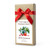 Co-Branded Brown Kraft Retail Carton With Poppy Red Ribbon ÂShown With Label Example