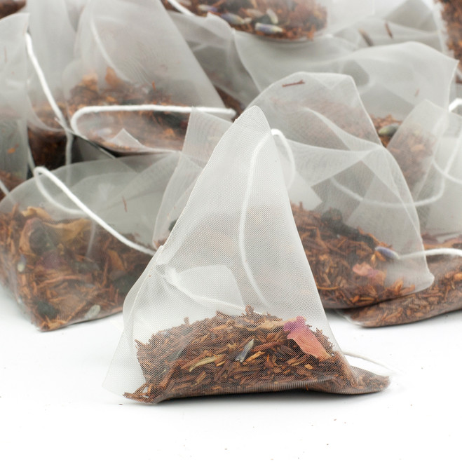 Fruit & Blossom Rooibos Tea Pyramid Tea Bags Biodegradable