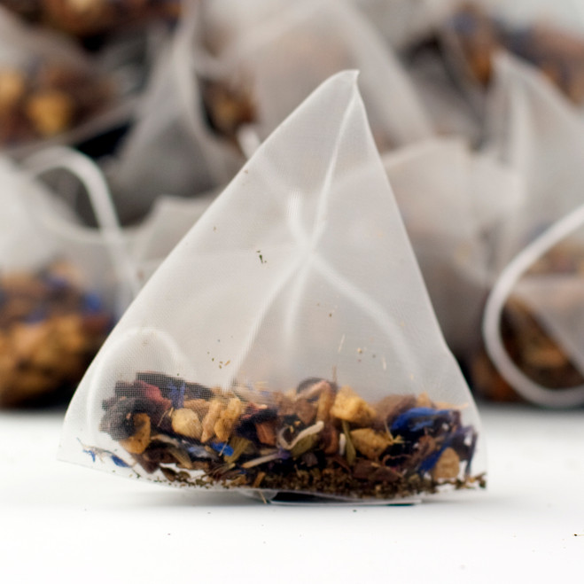 Apple Spiced Fruit Tea Blank Tag Pyramid