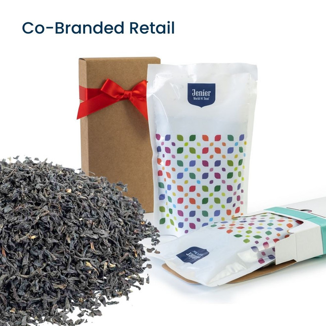 Borengajuli Assam - Co-Branded Retail Cartons - Example of Loose Leaf Tea Insert