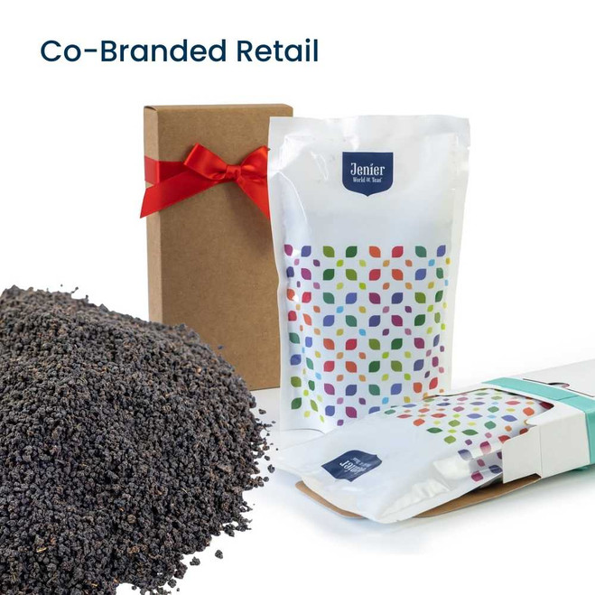 Irish Breakfast - Co-Branded Retail Cartons Example of Loose Leaf Tea Insert