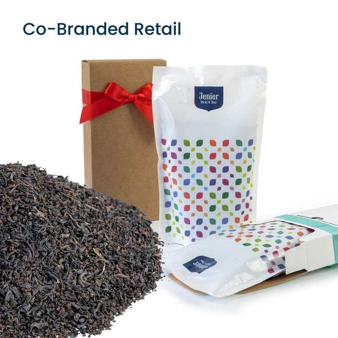 Continental Breakfast - Co-Branded Retail Cartons Example of Loose Leaf Tea Insert