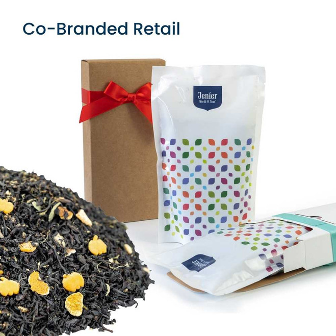 Halloween Spice - Co-Branded Retail Cartons Example of Loose Leaf Tea Retail Insert