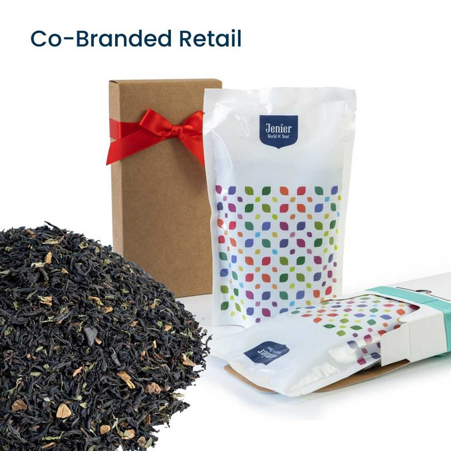 Dreams Of Speyside - Co-Branded Retail Cartons Example of Jenier Loose Leaf Tea Insert