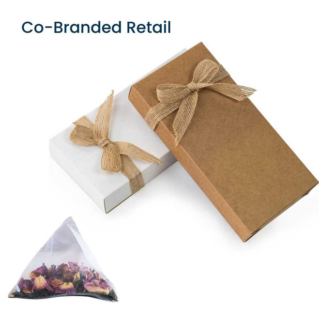 Rose Congou Tea Bags - Co-Branded Retail Cartons