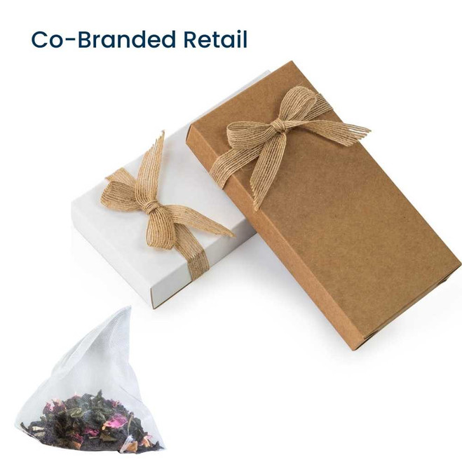 Kaika Cherry Sencha Tea Bags - Co-Branded Retail Cartons