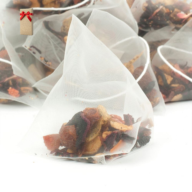 Exotic Strawberry Fruit Tea Bags - Customised Retail Cartons
