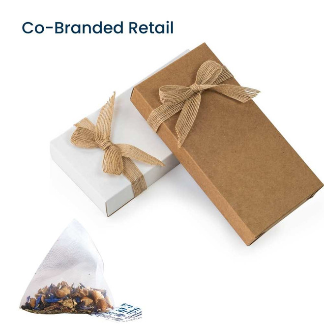 Apple Spiced Fruit Tea Bags - Co-Branded Retail Cartons
