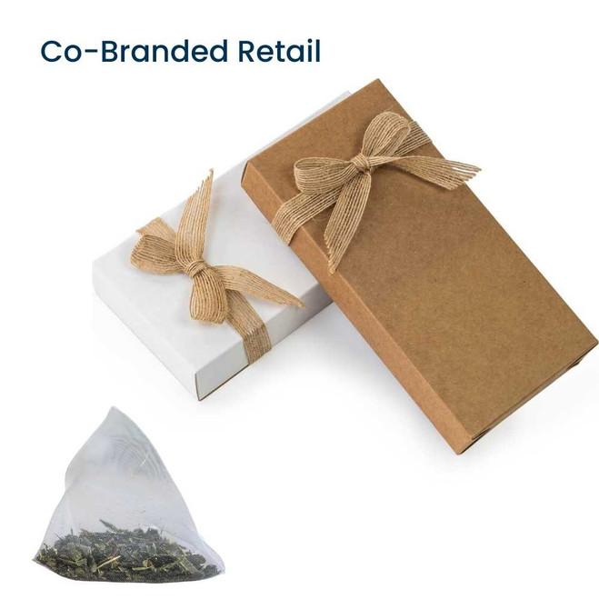 Japanese Sencha Tea Bags ÃƒÂ¢Ã¢â€šÂ¬Ã¢â‚¬Å“ Co-Branded Retail Cartons