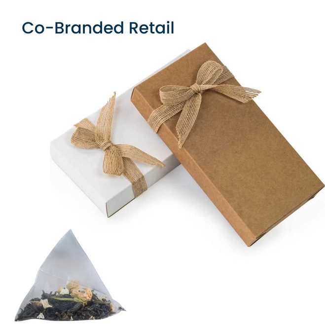 Jasmine Blossom Tea Bags   Co-Branded Retail Cartons
