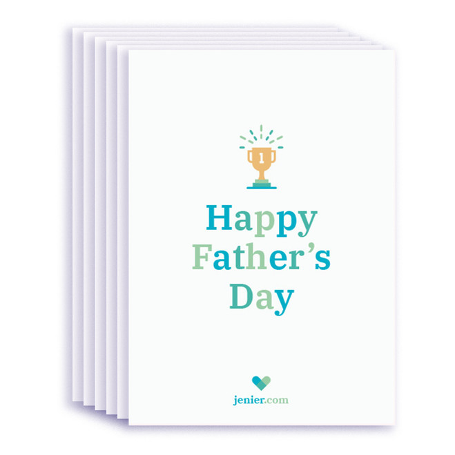 Father's Day Gift Card (Pack of 6)