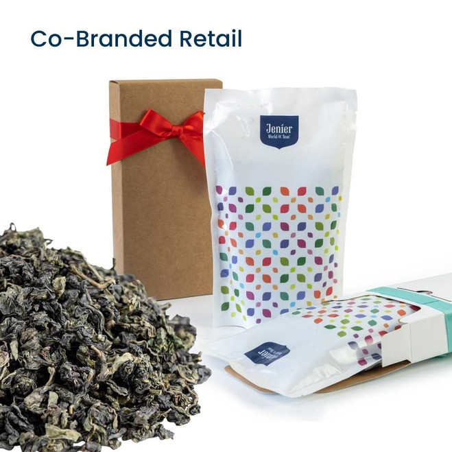 Nanling Mountain Milk Oolong Tea - Co-Branded Retail Cartons Example of Jenier Loose Leaf Tea Insert