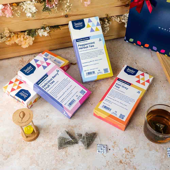 Best Selling Tea Gift Box - Pyramid Tea Bags Best Selling Tea Gift Box - Pyramid Tea Bags