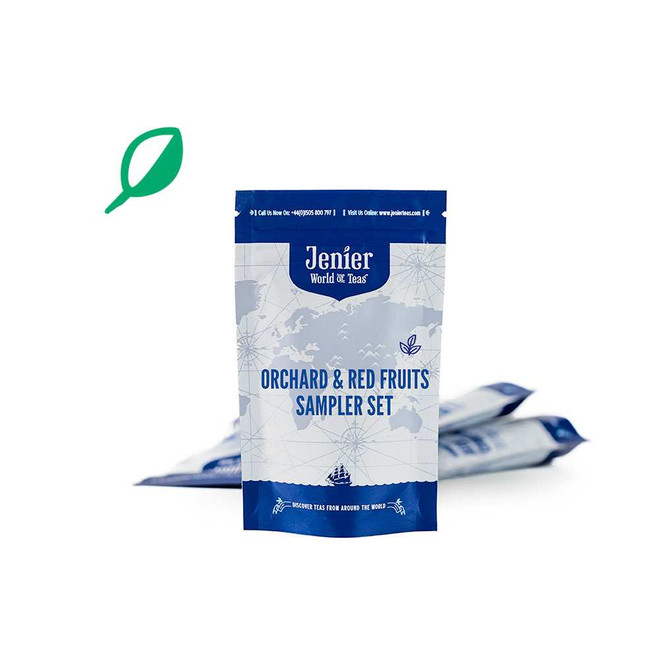 Orchard & Red Fruits Flavoured Green Teas - Loose Leaf Sampler Set