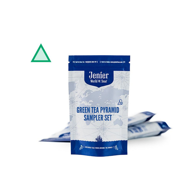 Green Teas Pyramid Tea Bag Sampler Set