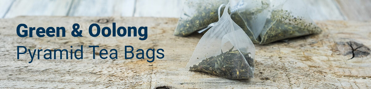 Wholesale Pyramid Tea Bag Supplier of Green & Oolong Teas