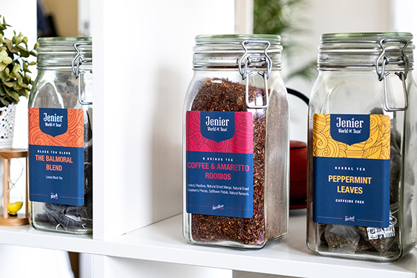 Jenier UV Coated Kiln Clip Jars