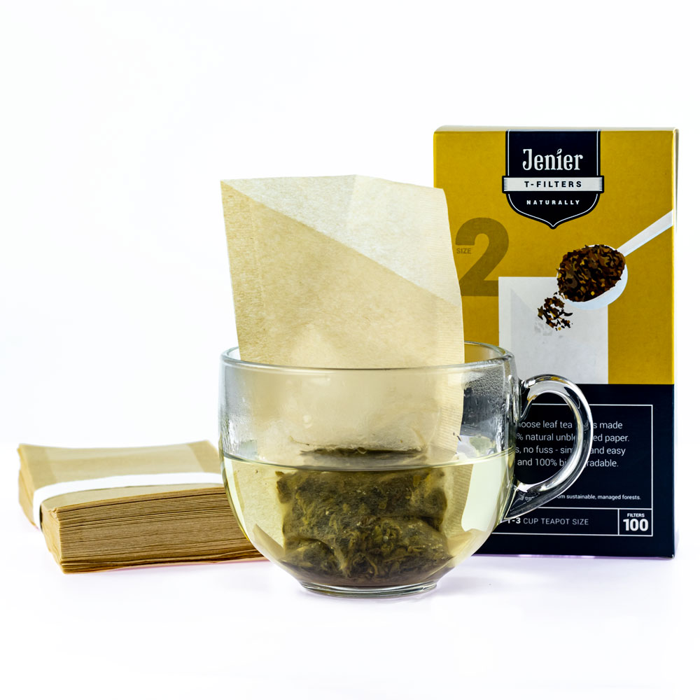 Jenier Wholesale Tea Suppliers UK - Paper Tea Filters -  Empty Tea Bags.