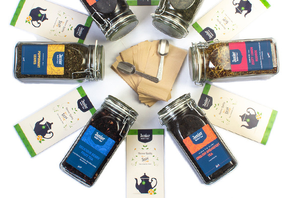 Jenier Apple Spiced Fruit Tea Pyramid Tea Bag