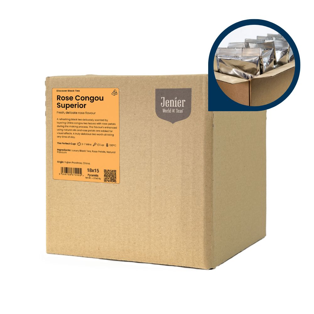 Rose Congo Pyramid Tea Bags China Black Tea Jenier