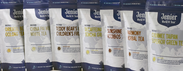 All our teas are packed in an eco-friendly way.