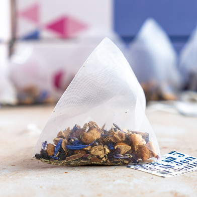 Apple Spiced Fruit Pyramid Tea Bags | Jenier World Of Teas