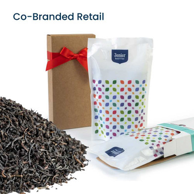 Java Carton Java Santosa BOPS Black Tea In Co-Branded Retail Cartons.