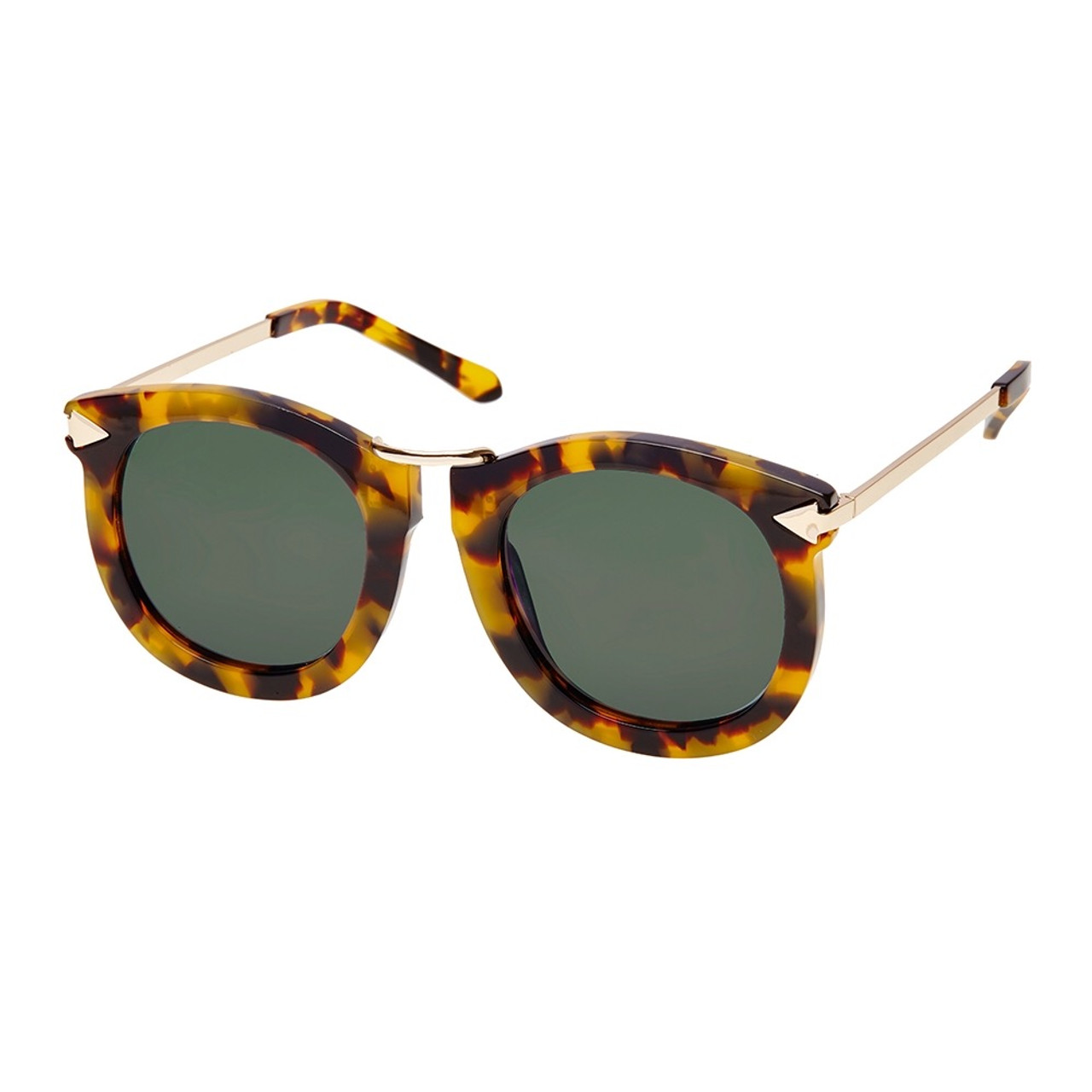 Karen Walker Asscher Sunglasses - Wheat Tort – Hyde Boutique