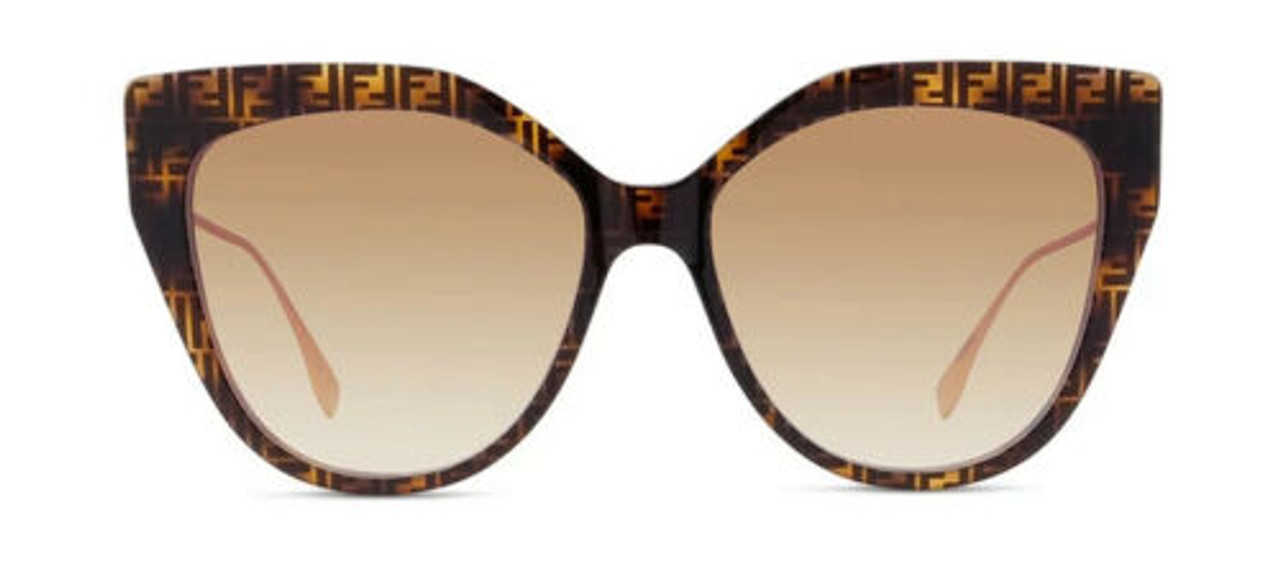 fendi gradient sunglasses