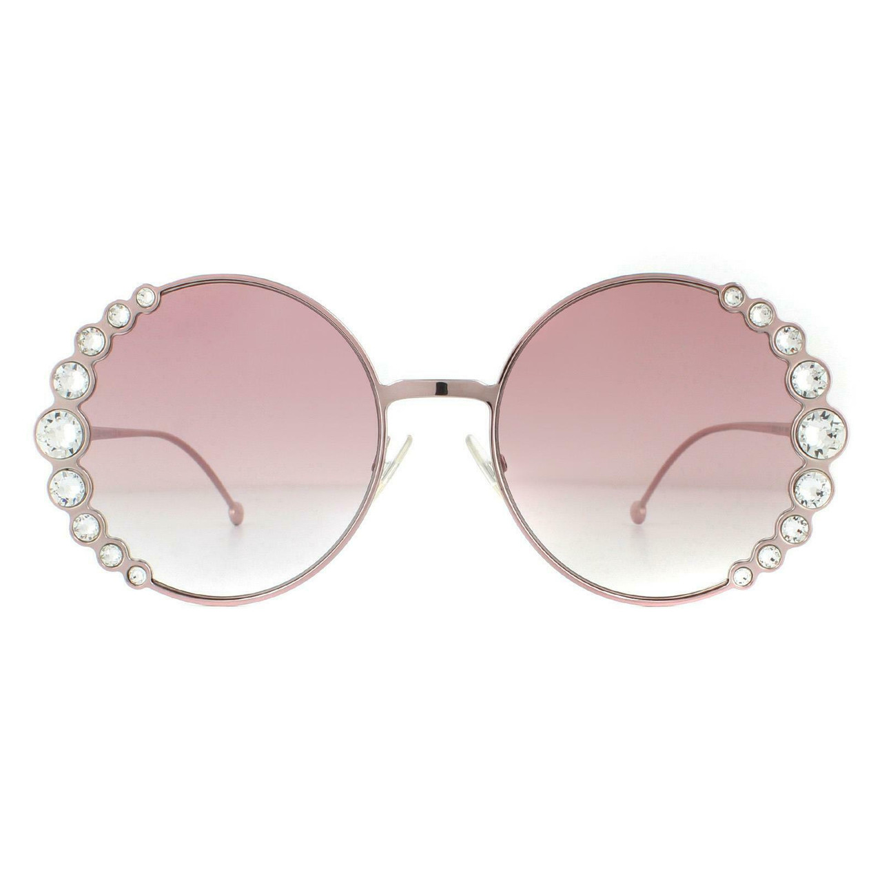 rose gold fendi sunglasses