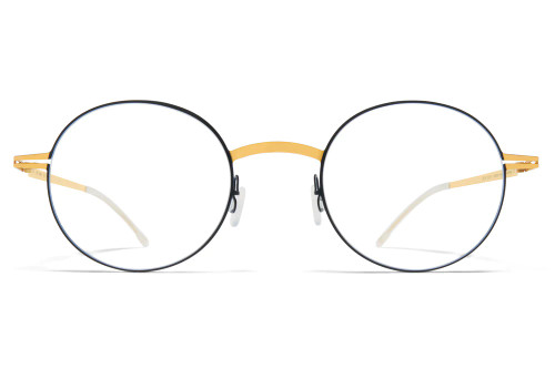 Mykita Metal Yorin 167 Gold / Jet Black 1509475 @ bemyeyes.com.au 