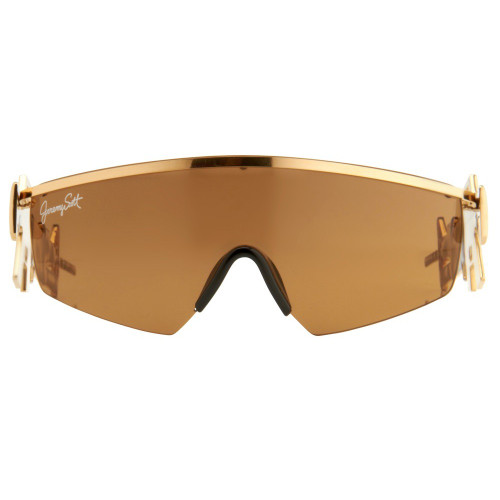 Shiny Gold Shield Lens