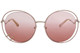 Chloe CE 153/S 843  Rose Gold  Sunglasses 