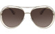 CHLOE CE 134S 791 Gold Brown Sunglasses 